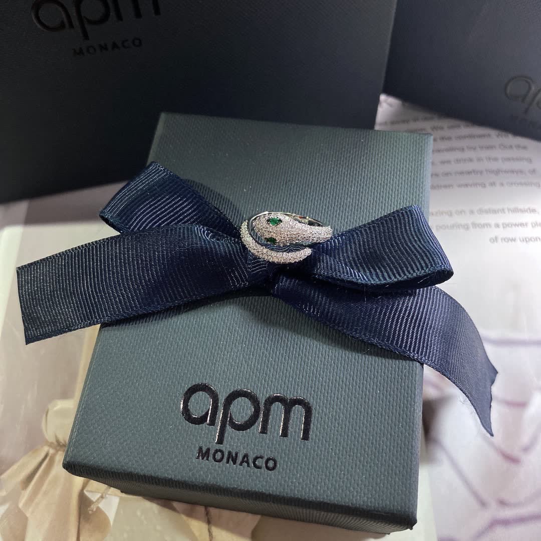 APM Monaco Emerald Ring